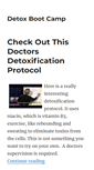 Mobile Screenshot of detoxbootcamp.com